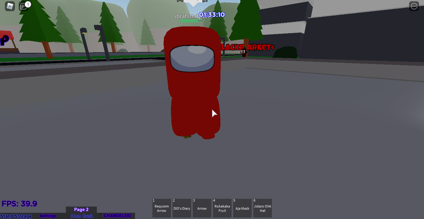 Impostor A Bizarre Journey Roblox Wiki Fandom - how tall is a roblox character in feet