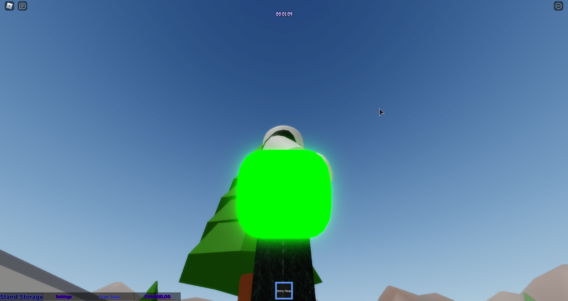 Retro Head A Bizarre Journey Roblox Wiki Fandom - how to get no head in roblox