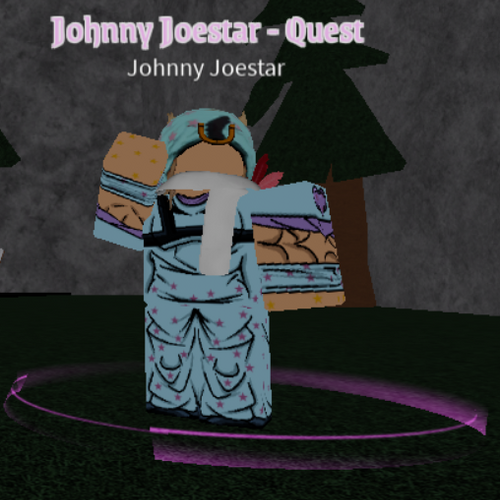 Roblox Johnny Joestar Cosplay: Jojo's Bizarre Adventure 