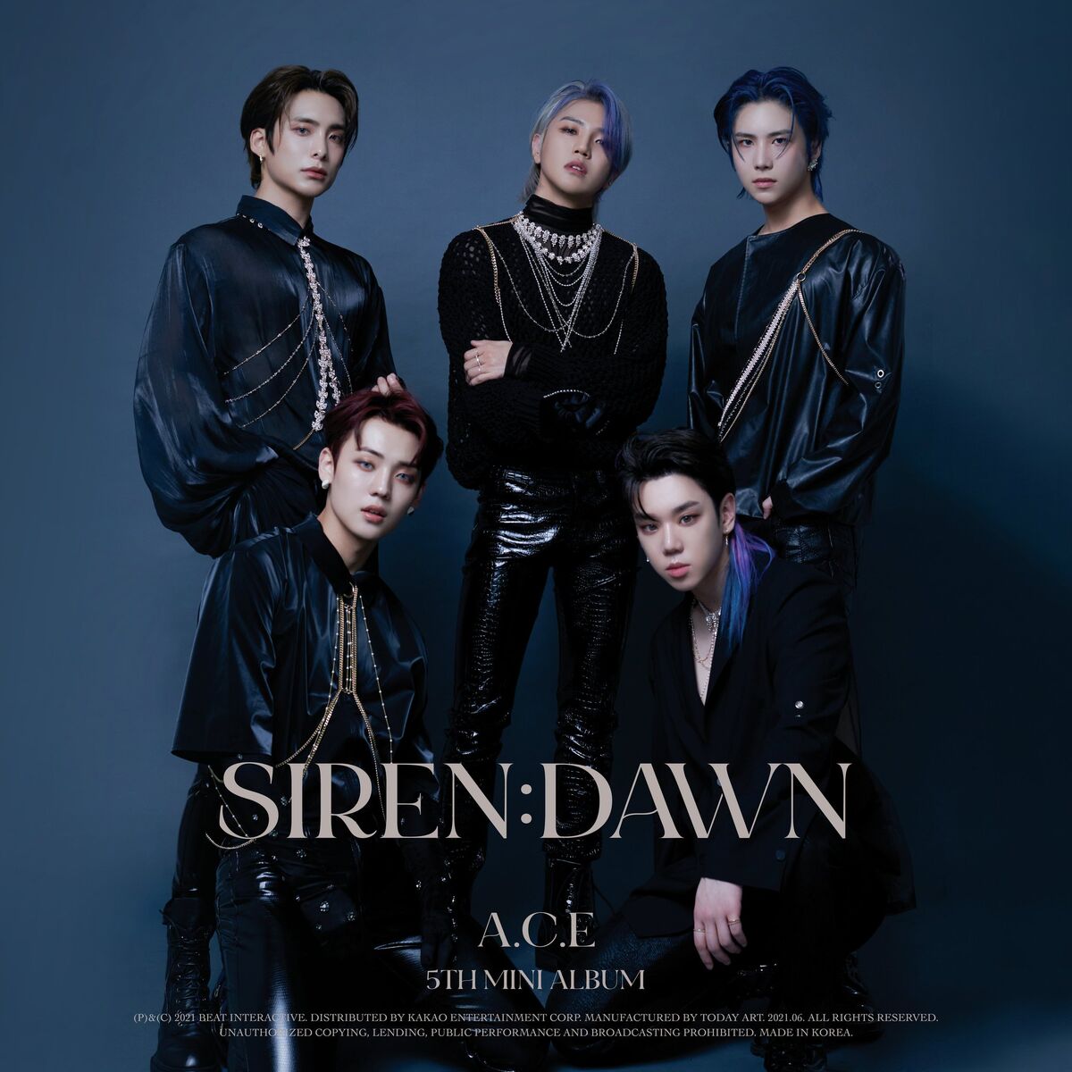 A.C.E - SIREN : DAWN (MOON ver.) SIGNED ALBUM + Message