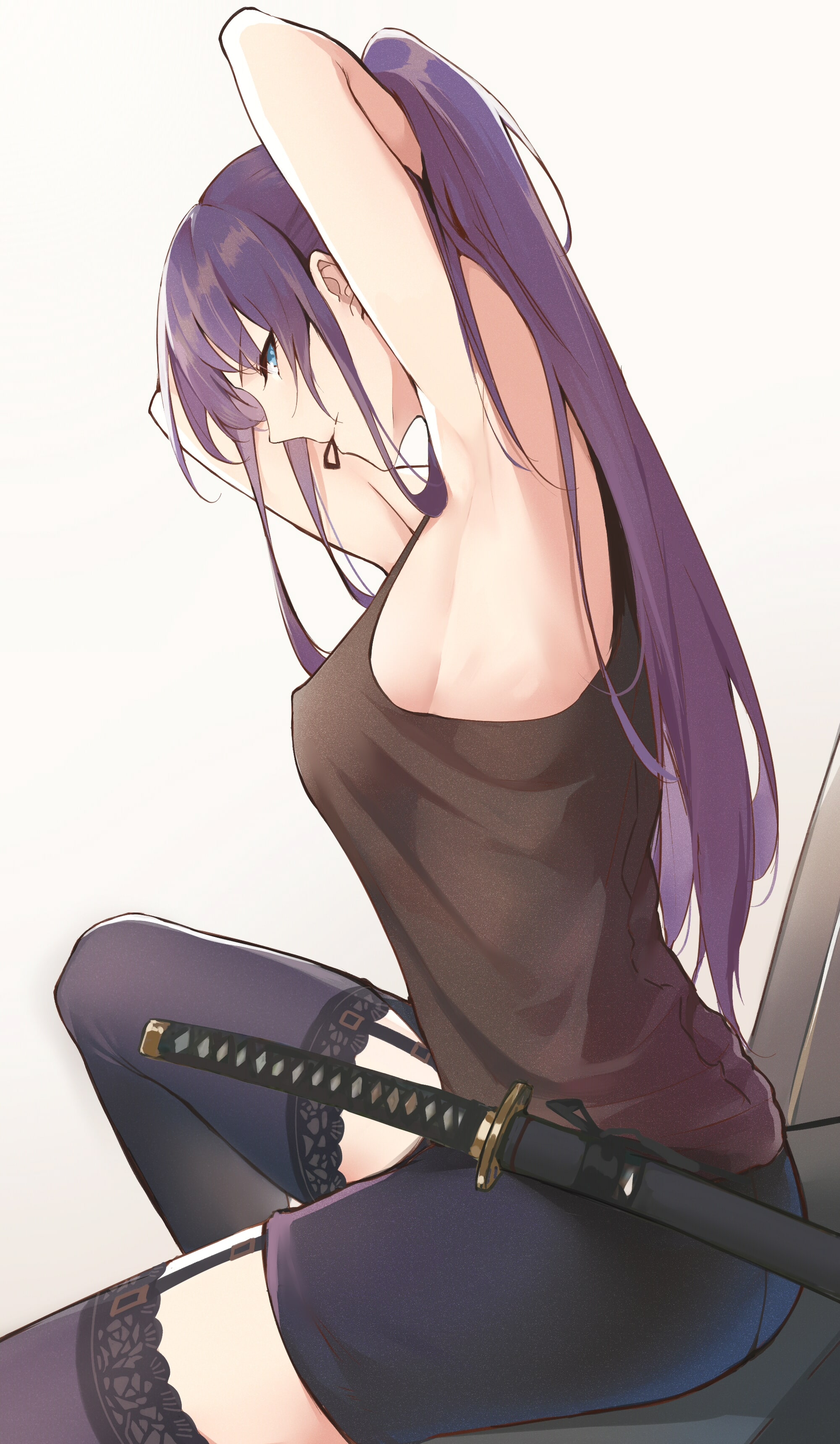 Saeko Busujima, from Anime Attack!, a roleplay on RPG