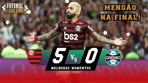 Flamengo 5 x 0 Grêmio, Wiki A Enciclopédia do Futebol