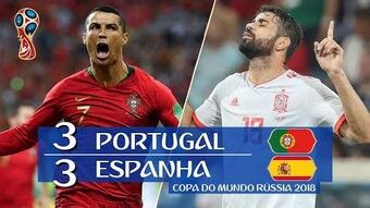 Espanha vs portugal futebol