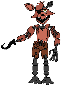 Withered Foxy Five Nights at Freddy's 2