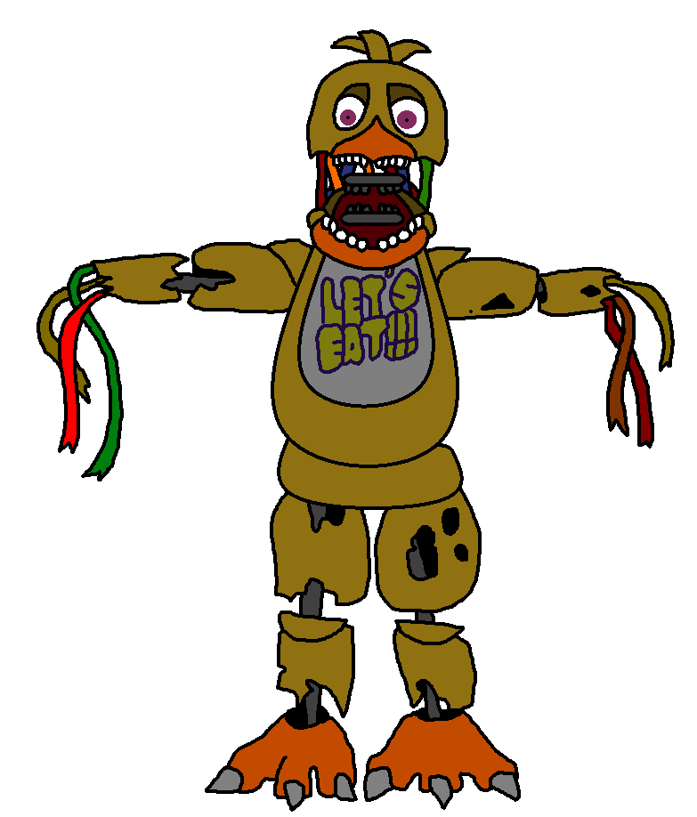 Fact File - Withered Bonnie and Withered Chica by