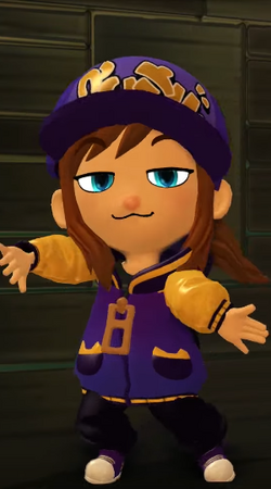 Nikita Kamlenok - Backer Character: A Hat in Time - Nyakuza Metro DLC,  2019