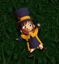 A Hat in Time Hat Kid  A hat in time, Character design, Game character  design