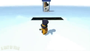 Hat Kid outside of Chapter 1's HUB.