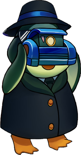 Moon penguin