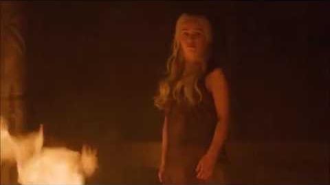 Game of thrones Daenerys burns all the khals to ashes