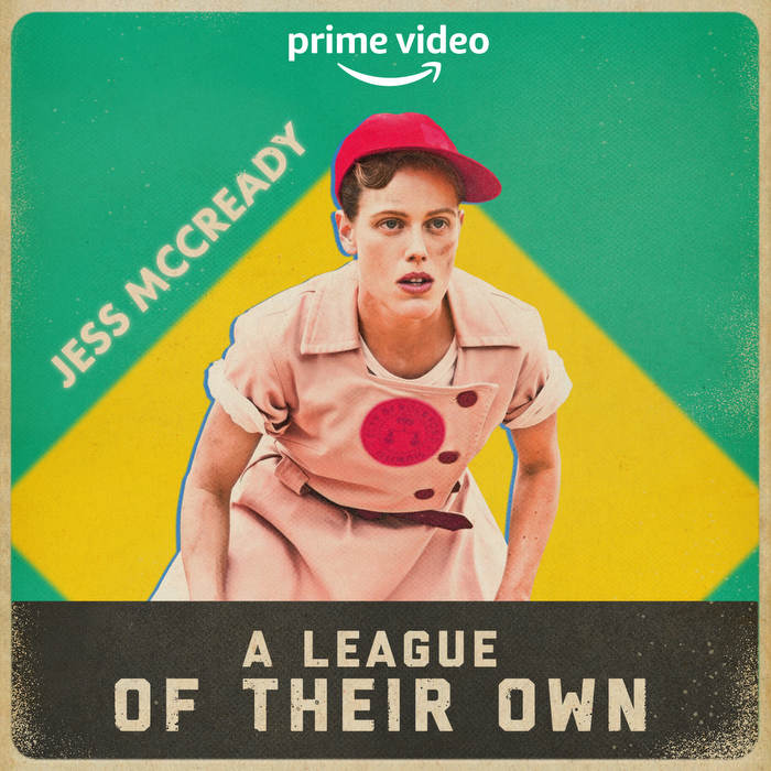 Jess McCready #6 (Kelly McCormack), Rockford Peaches, A League of Their Own  2022 (video&graphic: aleagueoftheirown)