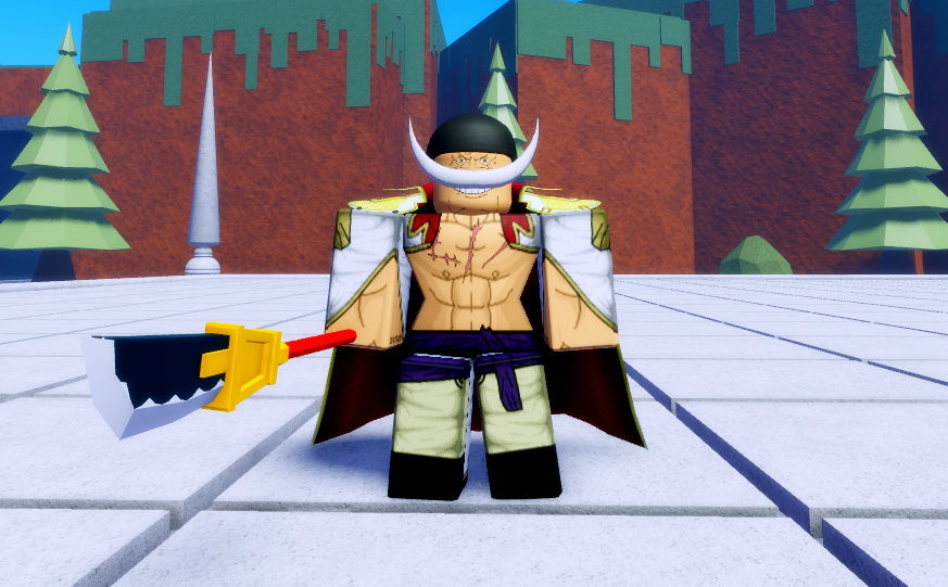 Whitebeards Spear (Bisento) - Roblox