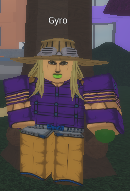 Roblox Outfit: How to make Gyro Zepelli (Jojo's Bizarre Adventure