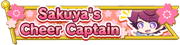 Sakuya's Cheer Captain badge