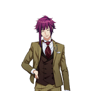 Homare Arisugawa N Suit & Tie bloomed transparent