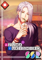 Azuma Yukishiro SSR Mankai Birthday unbloomed