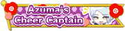 Azuma's Cheer Captain badge
