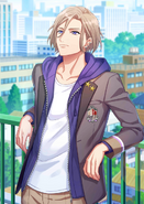 Banri Settsu SSR Blue of Another Day's Sky unbloomed raw