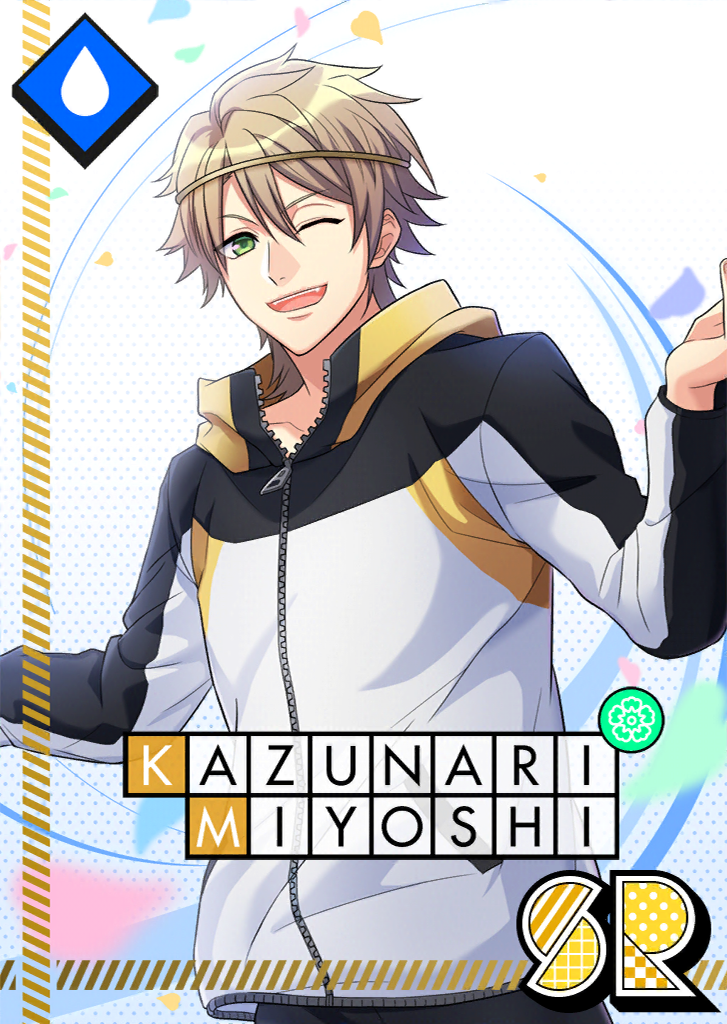 Kazunari Miyoshi Sr About To Bloom A3 Wiki Fandom