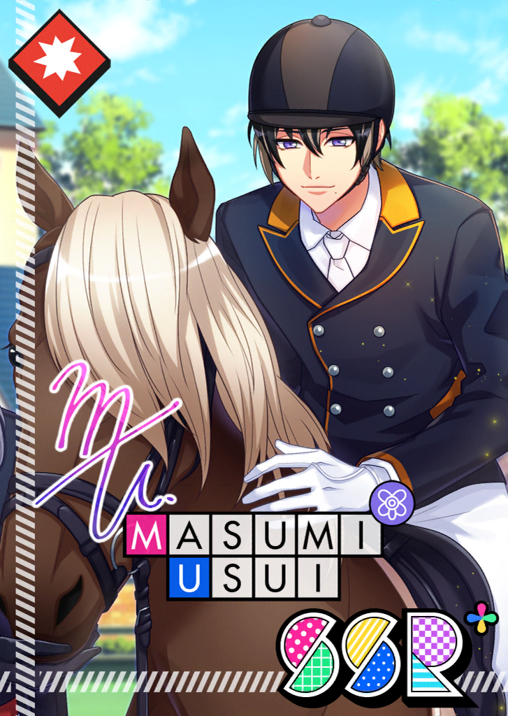Masumi Usui SSR First Love Riding Club bloomed.png