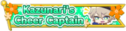Kazunari's Cheer Captain badge