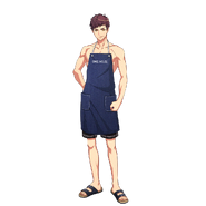 Omi Beach Apron fullbody