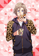 Banri Settsu R A Fitting Leopard Print bloomed raw