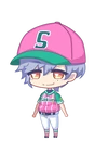 Misumi Love Out of Left Field chibi