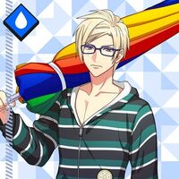 Furuichi Sakyo R Impromptu Beach Lifeguard A3 Wiki Fandom