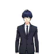 Tsumugi Tsukioka N Suit and Tie bloomed transparent