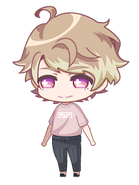 Itaru Summer chibi