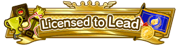 Licensed to Lead badge