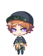 Tenma Fishing chibi