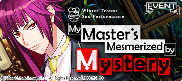 My Master's Mesmerized by Mystery Event Banner