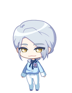 Azuma Mankai Birthday chibi