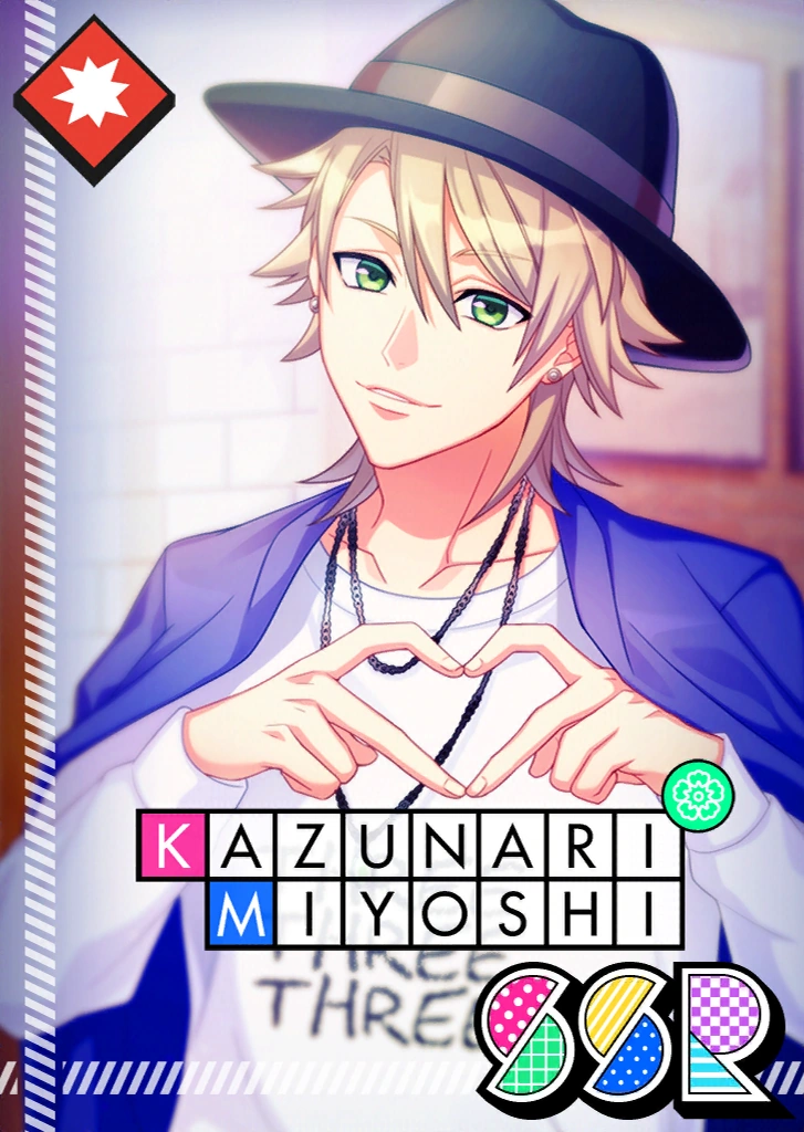 Kazunari Miyoshi SSR Mankai Birthday unbloomed