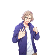 Banri Settsu SR Mankai Playback unbloomed transparent