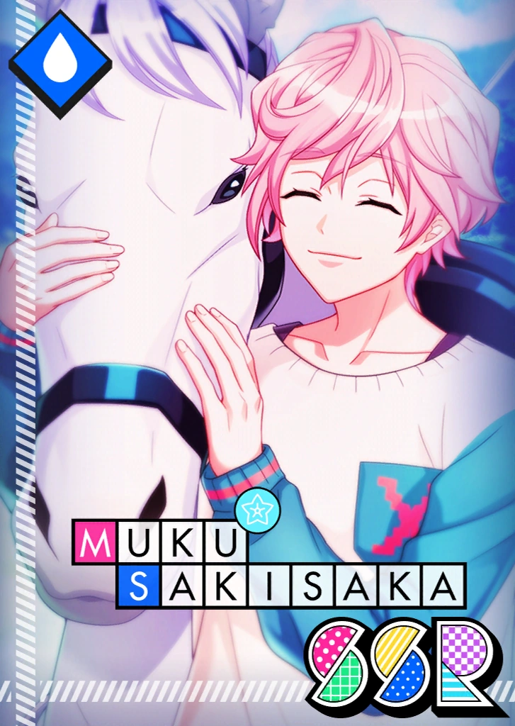 Muku Sakisaka SSR Mankai Birthday unbloomed