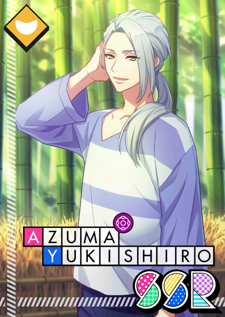 Azuma Yukishiro SSR In The Cool Breeze unbloomed