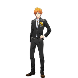 File:Tenma Black Suit Fullbody.png - A3! Wiki