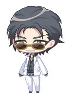 Ichiro Makita Autumn Troupe Ensemble Cast chibi