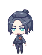 Azami Mankai Birthday chibi