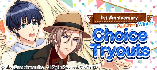 1st Anniversary- Autumn & Winter Choice Tryouts banner