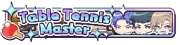 Table Tennis Master badge