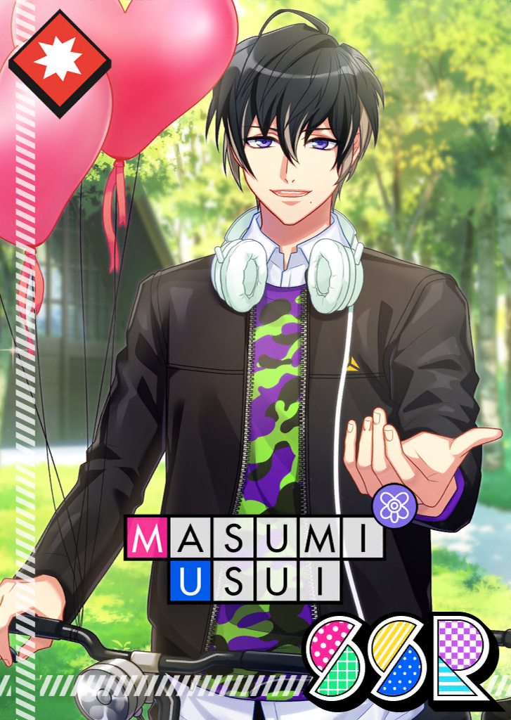 Masumi Usui SSR First Love Riding Club unbloomed.png