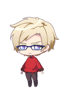 Sakyo Valentine Chibi