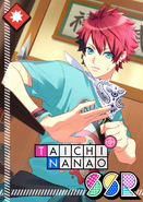 Taichi Nanao SSR Sweat and Perseverance unbloomed