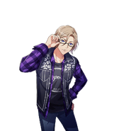 Banri Settsu SR Glasses Debut unbloomed transparent