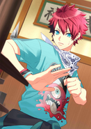 Taichi Nanao SSR Sweat and Perservereance unbloomed raw