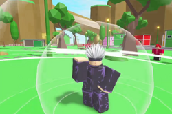 Gojo (NPC), A Universal Time Roblox Wiki